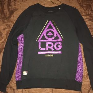 LRG purple cement Crewneck